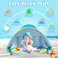 🏖 Portable Uv-Resistant Baby Beach Tent