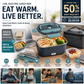 🎉 2026 FLASH SALE 50% OFF! 🍱 2-in-1 Portable Electric Heating Lunch Box – 12V Car & 230V Home Dual Use, 1.5L Stainless Steel 🔌