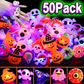 🎁LED Light Halloween Glowing Ring😍 - Set with 5pcs