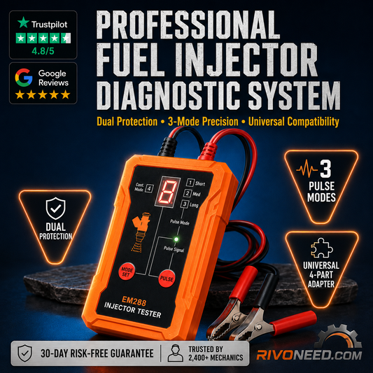 ⛽ Stuck? Leaking? Burnt-out? This 4-mode tester diagnoses all 3—even with the engine OFF 🔧
