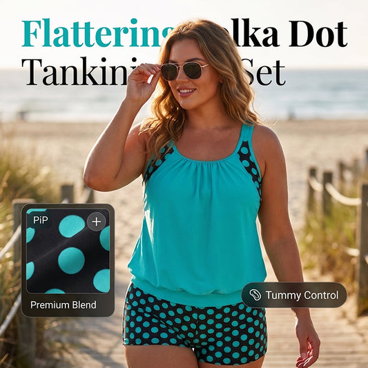 ⚠️ Wow! 46% OFF Polka Dot Perfection! Get this $65 swimsuit for ONLY $32.99. Beach time just got affordable! 🏖️💸