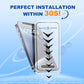 Anti Peeping Screen Protectors with Applicator for iPhone