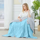 ❄️Hot Summer Sale 50% Off🧊 No more kicking off sheets at 2AM! Breathable comforter regulates temp while you snooze. 💤