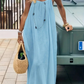 💃LAST DAY SAEL 50% OFF!!✨Women's Solid Color Cami Lounge Dress, Elegant Sleeveless Long Dress for Summer, Ladies Sleepwear for Indoor Wear💕