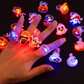 🎁LED Light Halloween Glowing Ring😍 - Set with 5pcs