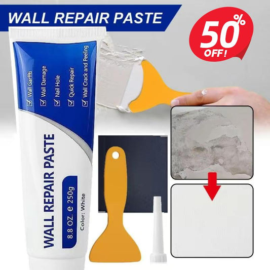 👍LAST DAY-BUY 1 GET 1 FREE🧱Efficient Drywall Repair Kit with Scraper🛠️✨