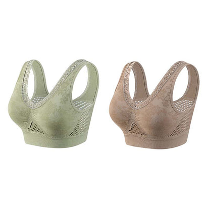 💗LAST DAY - BUY 1 GET 1 FREE💐 Buy One Get One Free 🎁  Pure Cotton Buttonless Comfy Lifting Bra