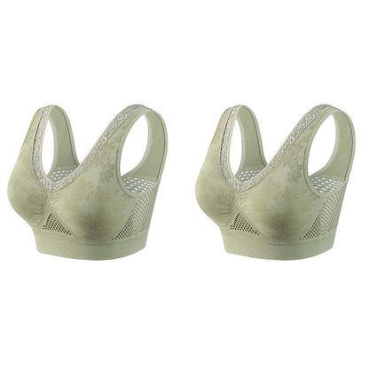 💗LAST DAY - BUY 1 GET 1 FREE💐 Buy One Get One Free 🎁  Pure Cotton Buttonless Comfy Lifting Bra