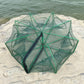 🚨 🚨 Automatic folding net for anglers – reinforced nylon fishing net, landing net with telescopic handle 🎣✨