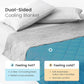 ❄️Hot Summer Sale 50% Off🧊 No more kicking off sheets at 2AM! Breathable comforter regulates temp while you snooze. 💤