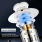 Universal Stainless Steel Pop-Up Sink Drain Strainer