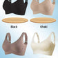 💕Subtle Striped Seamless Bra with W-Support – Comfort & Style!
