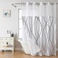 🔥Hot Sale 50% OFF🔥 Waffle Shower Curtain – Hotel Style, 180GSM, Water-Repellent, 183*190cm🚿
