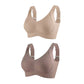 💕Subtle Striped Seamless Bra with W-Support – Comfort & Style!