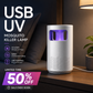 🦟 USB-muggenlamp met stille ventilator en opvangbak