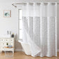 🔥Hot Sale 50% OFF🔥 Waffle Shower Curtain – Hotel Style, 180GSM, Water-Repellent, 183*190cm🚿