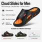 Cloud-Like Memory Foam Slides – Non-Slip & Arch Support