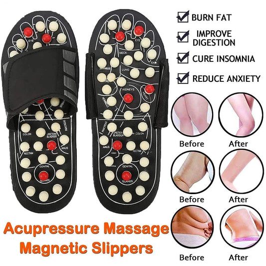 ⏳Limited-time 50% off⏰Acupressure and Magnetic Therapy Slippers🦶🔥