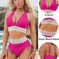 ⏳Last Day Promotion 50% OFF⛱️2026 High Waisted Tummy Control Color Block Bikini Sets