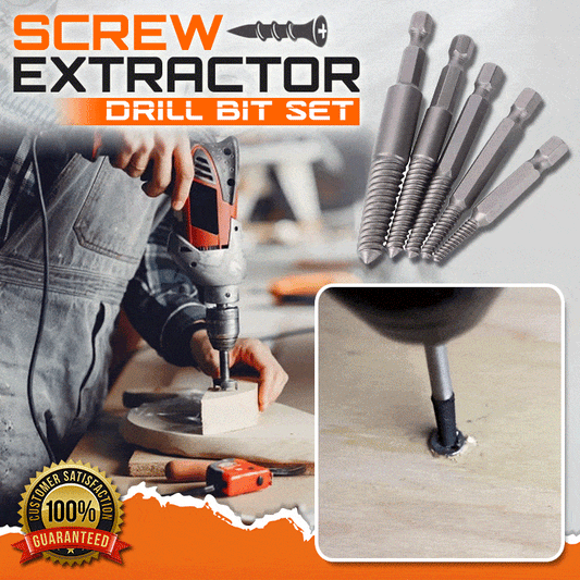 🔥 50% off top deals! 🔩 Screw Puller Drill Bit Set!