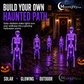 Solar Skeleton Ground Stake Lights Outdoor Waterproof Halloween Decor Lights