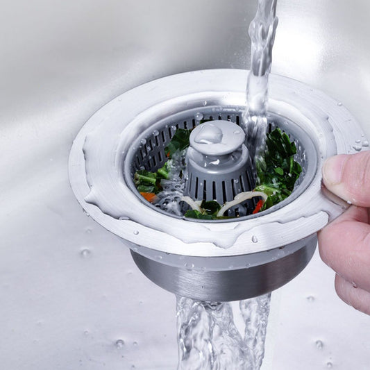 ✨ Fresh Sink, Zero Effort! Click-to-Clean Odor Filter. No More Stink! 💧