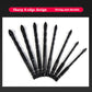 4-Edge Cross Drill Bit Set