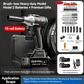 🔧50% OFF!⚡Cordless Brushless Impact Wrench 1/2 Inch, High Torque, 2x Battery Fast Charger🛠️