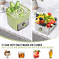 Ice Cube Maker with Storage