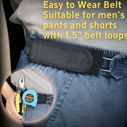 🛠️ Upgrade Your Workday: The 1-Second Slide-On Belt! Stretch-Fit Comfort That Moves With You. 💪