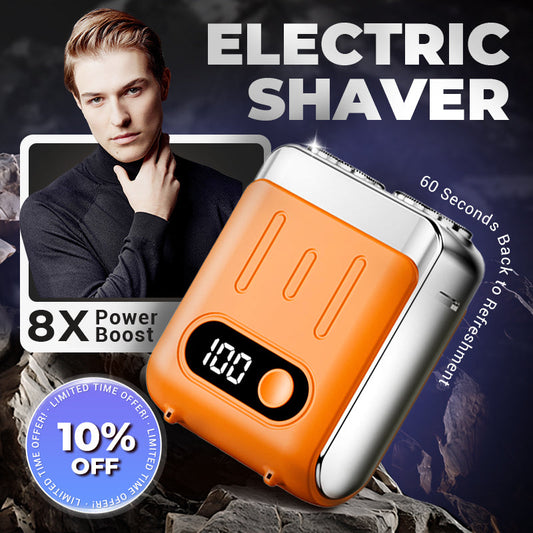 🔥2026 New Arrivals: 50% Off for a Limited Time!🔥 3D Floating Heads & Wet/Dry Use for Smooth Shaving Anywhere 🔋🌀