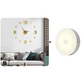 3D DIY Luminous Acrylic Wall Clock Set