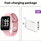 ⌚ Your Wrist Health Hub! Health & Fitness Smartwatch – Track Heart Rate, Steps & Sleep All Day 💓