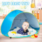 🏖 Portable Uv-Resistant Baby Beach Tent