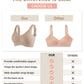 💕Subtle Striped Seamless Bra with W-Support – Comfort & Style!