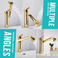 Single Hole Hot And Cold Water Faucet Universal Swivel Basin Faucet