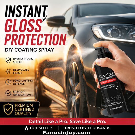 🏆 Last Day Special Price ＄16.99 ! 🚗Buy 2 Get 1 Free💥Give your car a fresh new lookQuick-Effect High-Gloss Car Detailing Spray