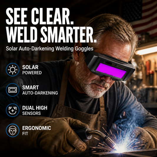 🎉 2026 Sale — Over 19,200 Sold!🥽 Welder's Eye Protection Goggles