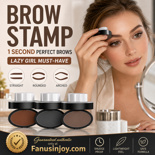 🥳2026 HOT SALE🥳💞50K+ SOLD!🖊️✨ 50% OFF! Eyebrow Stamp Powder with Brush – Press & go, perfect brows in seconds. Waterproof, 24h wear, no salon needed. A beauty game‑changer! 💄🌸