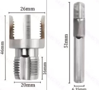 🔥Integrated Internal & External Pipe Threading Tool