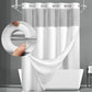 🔥Hot Sale 50% OFF🔥 Waffle Shower Curtain – Hotel Style, 180GSM, Water-Repellent, 183*190cm🚿