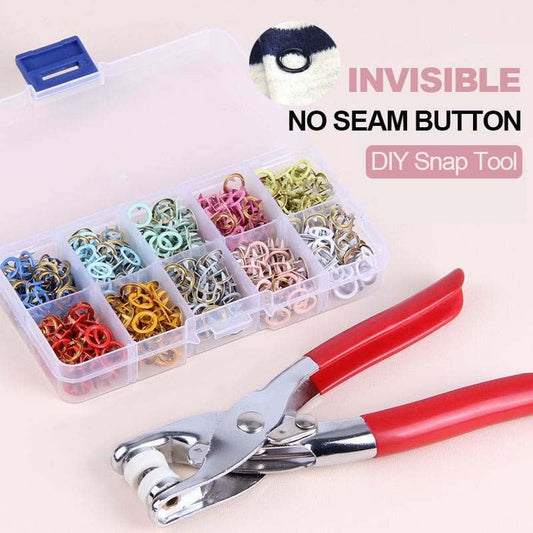 🔥Hot Sale 50% OFF🔥No Sewing Needed! Fix Clothes in Seconds – Invisible Snap Buttons 🛠️