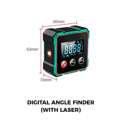 💥Hot Selling 50% OFF💥Magnetic Digital Angle Finder with Electronic Laser