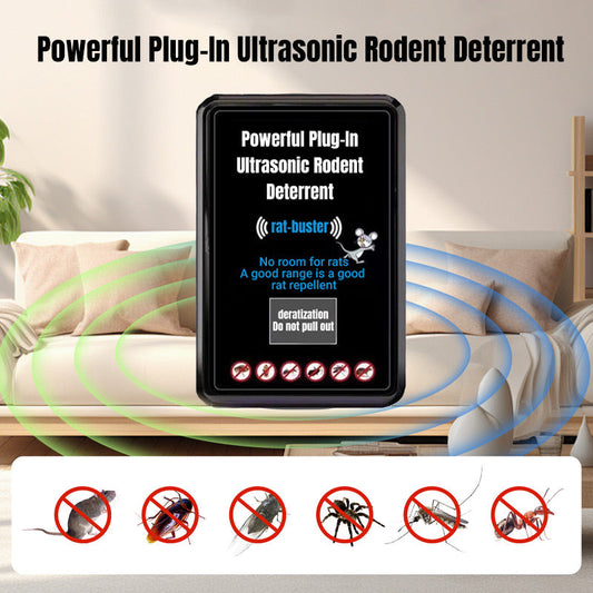 🔥This week's limited-time discount!🔥Powerful Plug-In Ultrasonic Rodent Deterrent