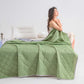 ❄️Hot Summer Sale 50% Off🧊 No more kicking off sheets at 2AM! Breathable comforter regulates temp while you snooze. 💤