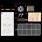 🔥Hot Sale 50% OFF🔥 Eyeglass Nose Pad Repair Kit – 22 Pairs Silicone Pads, Screws, Screwdriver, Tweezers 👓
