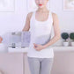 Waist protector with breathable steel plate and pressed mesh with hea
