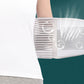 Waist protector with breathable steel plate and pressed mesh with hea