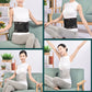 Waist protector with breathable steel plate and pressed mesh with hea