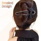 🔥Buy 1 Get 1 Free | Sparkling Elegant Black Bow Hair Clip for Updos